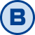 B